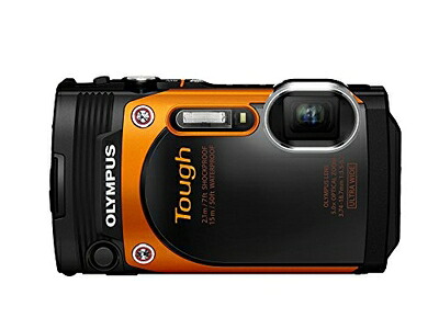 【中古】 OLYMPUS デジタルカメラ STYLUS TG-860 Tough オレンジ 防水性能15ｍ 可動式液晶モニター TG-860 ORG