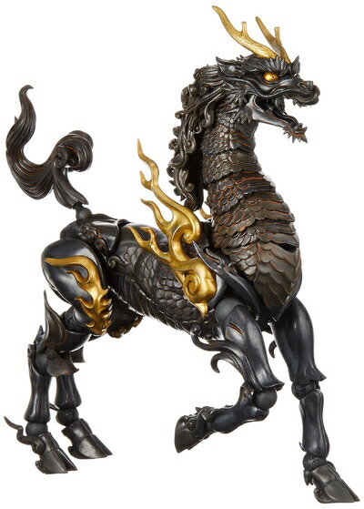 楽天市場】【中古】タケヤ式自在置物 麒麟 鉄錆地調版 ノンスケール