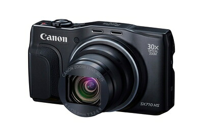 【中古】 Canon デジタルカメラ PowerShot SX710 HS ブラック 光学30倍ズーム PSSX710HS(BK)
