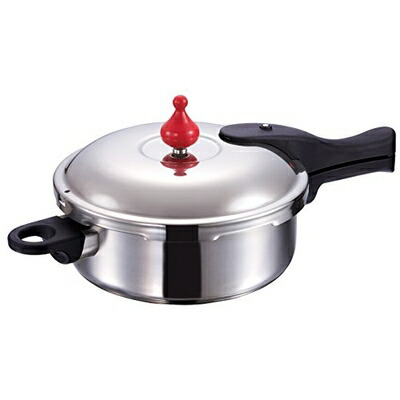 【中古】 アサヒ軽金属 日本製 圧力鍋 3.0L ゼロ活力なべ M (5.5合炊き) [レシピ付き] IH対応 ガス対応
