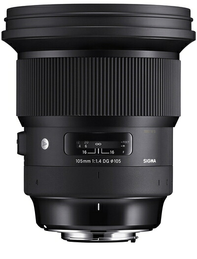 【中古】 シグマ(Sigma) SIGMA シグマ Canon EFマウント レンズ 105mm F1.4 DG HSM 単焦点 望遠 フルサイズ Art 一眼レフ 専用