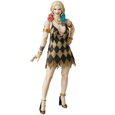 【中古】 MAFEX マフェックス MAFEX HARLEY QUINN(DRESS Ver.)『SUICIDE SQUAD』ノンスケール ABS&ATBC-PVC塗装済みアクションフィギュア｜Haute Produit 16,708円