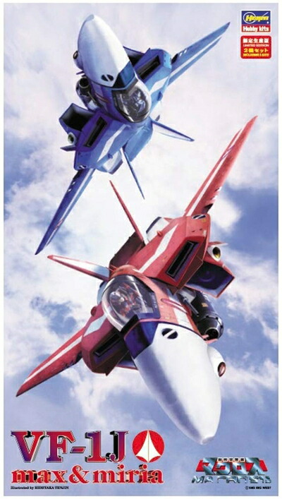 【中古】 ハセガワ 超時空要塞マクロス VF-1J バルキリー マックス&ミリア 1/72スケール プラモデル 65763|Haute Produit