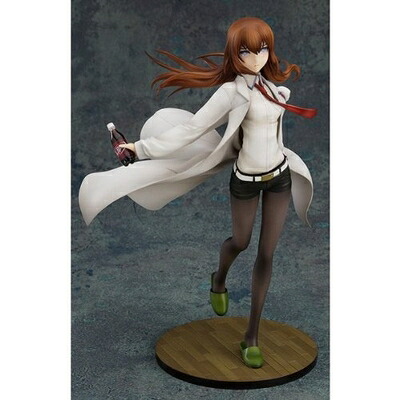 【中古】 シュタインズ・ゲート 牧瀬紅莉栖 白衣Ver. ワンダーフェスティバル2013夏 1/8スケール PVC製 塗装済み完成品フィギュア
