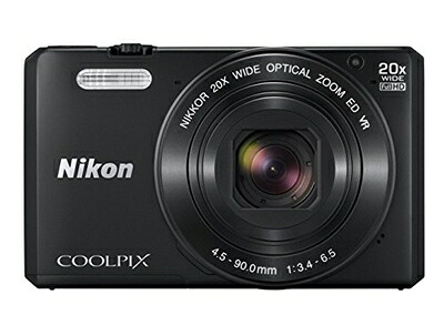 【中古】 Nikon デジタルカメラ COOLPIX S7000 ブラック S7000BK|Haute Produit