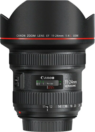 【中古】 Canon 超広角レンズ EF11-24mm F4L USM フルサイズ対応 EF11-24L