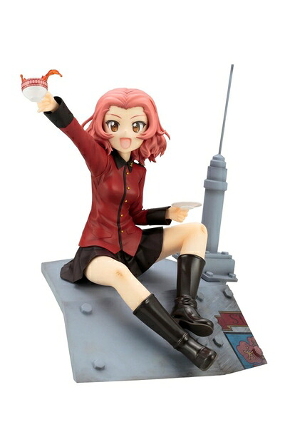【中古】 コトブキヤ ガールズ&パンツァー 劇場版 ローズヒップ 1/7スケール PVC製 塗装済み完成品フィギュア|Haute Produit