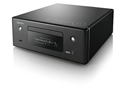 【中古】 デノン Denon RCD-N10 ネットワークCDレシーバー HEOS/ハイレゾ対応 ブラック RCD-N10-K