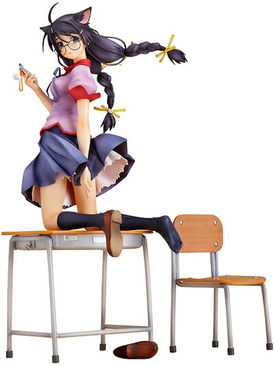 【中古】 化物語 羽川翼 (1/8スケール PVC塗装済み完成品)画像