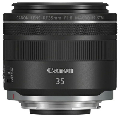 【中古】 Canon 単焦点広角レンズ RF35mm F1.8 マクロ IS STM EOSR対応 RF3518MISSTM｜Haute Produit