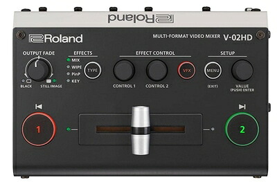 【中古】 ROLAND V-02HD スケーラー内蔵 2CH ビデオスイッチャー｜Haute Produit