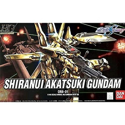 【中古】 BANDAI SPIRITS(バンダイ スピリッツ) HG 機動戦士ガンダムSEED DESTINY シラヌイアカツキガンダム 1/144スケール 色分け済みプラモデル