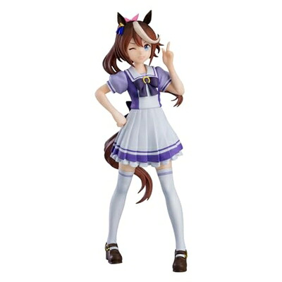 【中古】 POP UP PARADE ウマ娘 プリティーダービー トウカイテイオー 制服Ver. ノンスケール プラスチック製 塗装済み完成品フィギュア