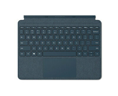 【中古】 Surface Go Signature タイプ カバー コバルトブルー KCS-00039【日本語配列】