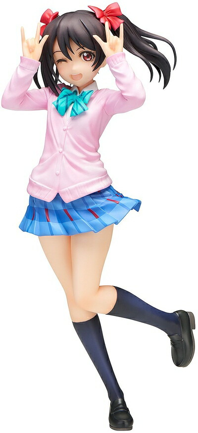 【中古】 ラブライブ! 矢澤にこ 1/8スケール PVC製 塗装済み完成品フィギュア