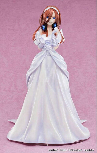 【中古】 AMAKUNI 1/7スケール 五等分の花嫁 中野三玖 ウェディングVer. ABS&PVC製 塗装済み完成品フィギュア 22,398円