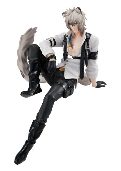 【中古】 フリュー アークナイツ ぬーどるストッパーフィギュア -シルバーアッシュ- 全高約190mm ノンスケール ATBC-PVC製 塗装済み 完成品 フィギュア
