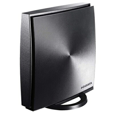 【中古】 I-O DATA WiFi 無線LAN ルーター ac1200 867+300Mbps IPv6対応 デュアルバンド 3階建/4LDK向け チャコールグレー 標準モデル WN-DX1167R/E