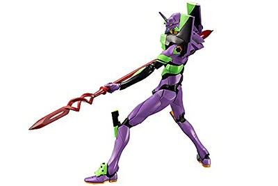 【中古】 壽屋(KOTOBUKIYA) シン・エヴァンゲリオン劇場版 エヴァンゲリオン初号機 with カシウスの槍 全高約190mm 1/400スケール プラモデル KP618