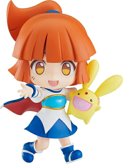 【中古】 ねんどろいど ぷよぷよ!!クエスト アルル＆カーバンクル ノンスケール ABS&PVC製 塗装済み可動フィギュア
