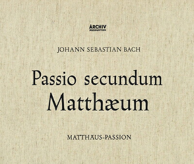 【中古】 バッハ:マタイ受難曲