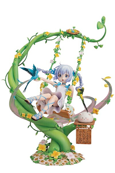 【中古】 ご注文はうさぎですか？？ チノ ?お花のブランコ? 1/7スケールフィギュア