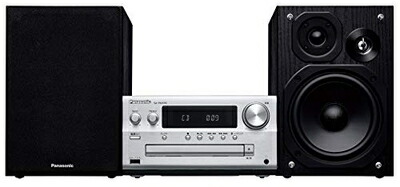 【中古】 パナソニック ミニコンピューターポ FM/AM 2ダンス楽隊 Bluetooth相応う ハイレゾ音源相応う しろがね色 SC-PMX90-S
