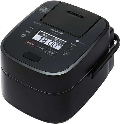 【中古】 パナソニック 炊飯器 5.5合 スチーム&可変圧力IH式 Wおどり炊き ブラック SR-VSX109-K|Haute Produit