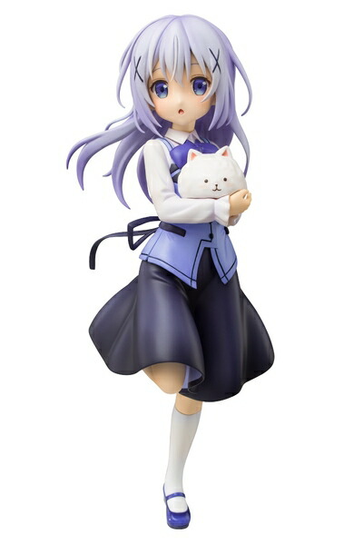 【中古】 ご注文はうさぎですか?? チノ Cafe Style 1/7スケール PVC製 塗装済み完成品フィギュア|Haute Produit