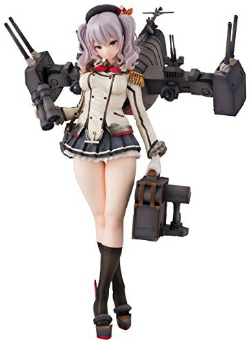 【中古】 艦隊これくしょん -艦これ- 鹿島 通常版 1/7 完成品フィギュア(月刊ホビージャパン2017年8月号＆9月号 誌上通販、一部販売店限定)
