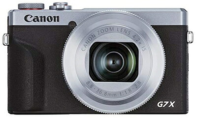 【中古】 Canon コンパクトデジタルカメラ PowerShot G7 X Mark III シルバー 1.0型センサー/F1.8レンズ/光学4.2倍ズーム PSG7XMARKIIISL|Haute Produit