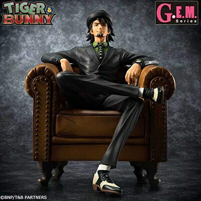 【中古】 G.E.M.シリーズ TIGER＆BUNNY(タイガー＆バニー) “S.O.C” 鏑木・T・虎徹 完成品フィギュア(メガトレショップ等限定)画像