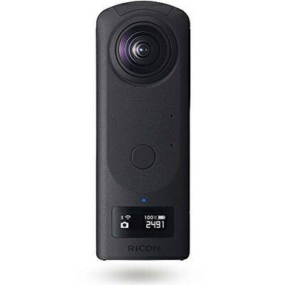 【中古】 RICOH THETA Z1 黒いこと 360度写真機 1.0型後ろ側素っ破抜き型CMOS検知器積み上げる 23MP高解像静止状態画 手ブレ手を加える役立つこと積み上げる 4K映像 360度あき場所音吐 RAW開発相応う 弾丸道路無線電話遷らす リコーシータ目あたらしいの高的確さなスティッチング科学技術 THETAつづき物のフラッグシップモデル ビジネ