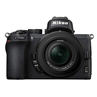 【中古】 Nikon ミラーレス一眼カメラ Z50 レンズキット NIKKOR Z DX 16-50mm f/3.5-6.3 VR付属 Z50LK16-50 ブラック