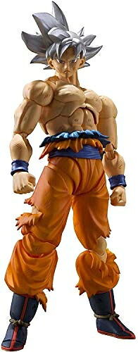 【中古】 S.H.フィギュアーツ ドラゴンボール 孫悟空 身勝手の極意 約140mm PVC&ABS製 塗装済み可動フィギュア｜Haute Produit