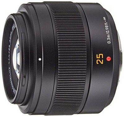 【中古】 パナソニック(Panasonic) 標準単焦点レンズ マイクロフォーサーズ用 ルミックス LEICA DG SUMMILUX 25mm/F1.4 II ASPH. ブラック H-XA025 57,774円