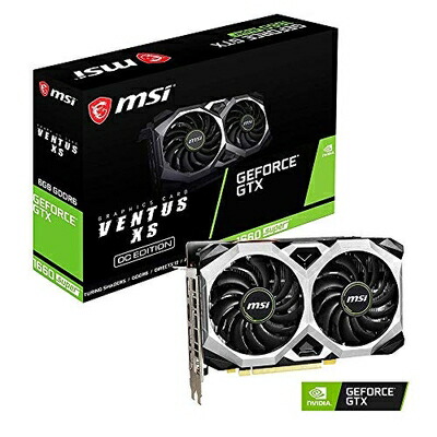 【中古】 MSI GeForce GTX 1660 SUPER VENTUS XS OC グラフィックスボード VD7111