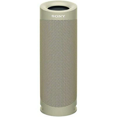 【中古】 ソニー(SONY) ワイヤレスポータブルスピーカー SRS-XB23 : 雨合羽/防塵/防錆/Bluetooth/マイコン金棒引きにも /2台つなげてステレオ有りの実能力のある/ 重低音部模範例/マイクロホン付き添い人/ 最大限度12第四次元年代順の連続生まれ変わり 2020年模範例 / ベージュ SRS-XB23 C