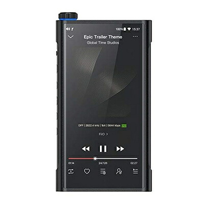 【中古】 FiiO M15 FIO-M15-B DSD相応う ハイレゾ相応う 4.4粍平衡にする最終生産物 2.5粍平衡にする最終生産物 デジタルオーディオプレーヤー