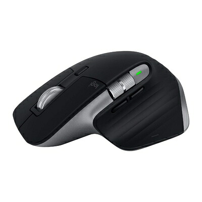 【中古】 ロジクール MX MASTER 3 アドバンスド ワイヤレスマウス for Mac MX2200sSG Bluetooth 高速スクロールホイール 充電式 FLOW 7ボタン iPad 無線 MX2200 スペースグレー Unifying非対応 国内正規品