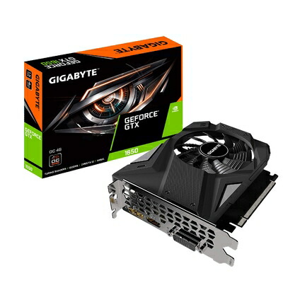 【中古】 GIGABYTE NVIDIA GeForce GTX1650搭載グラフィックボード GDDR6 4GB 【国内品】 GV-N1656OC-4GD