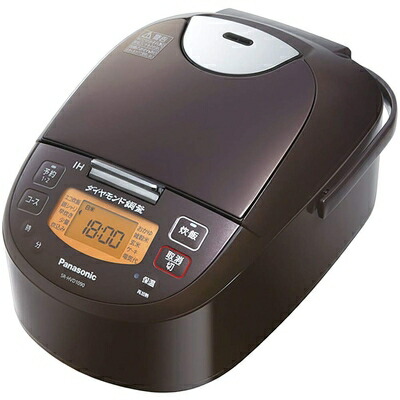 【中古】 パナソニック(Panasonic) IH炊飯ジャー(5.5合炊き) SR-HVD1090-T