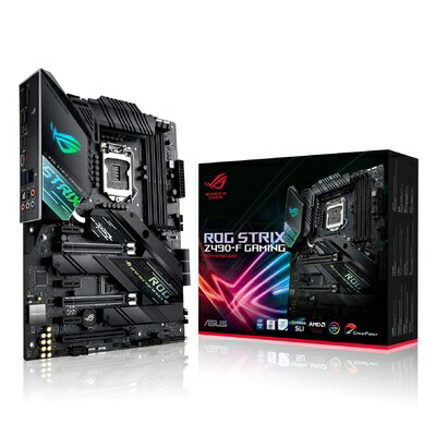 【中古】 ASUS INTEL Z490 搭載 LGA1200 対応 ROG STRIX Z490-F GAMING 【 ATX 】|Haute Produit