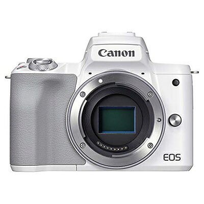 【中古】 Canon ミラーレス一眼カメラ EOS Kiss M2 ボディー ホワイト KISSM2WH-BODY