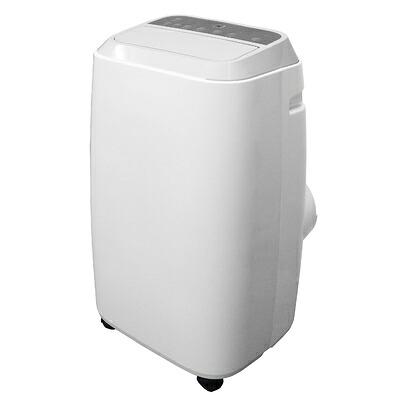【中古】 [山善] 移動式 エアコン スポットクーラー (冷風/除湿/送風) 除湿量28L (木造36畳 / 鉄筋70畳まで) オートルーバー 風量調節3段階 切タイマー最大24時間 リモコン付き コンパクト ホワイト YEC-J25(W)