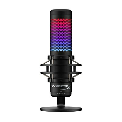 【中古】 HyperX QuadCast S スタンドアロンマイク RGBライティング ストリーマー/コンテンツクリエーター/ゲーマー向け/PC,PS4使用可能 2年 HMIQ1S-XX-RG/G 並行輸入品 [並行輸入品]｜Haute Produit