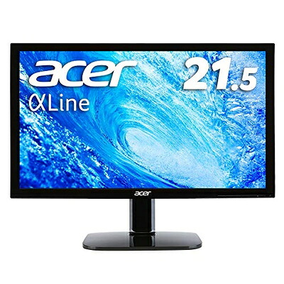 【中古】 Acer モニター AlphaLine KA220HQbid 21.5インチ TN 非光沢 フルHD HDMI DVI D-Sub ブルーライト軽減 VESAマウント対応|Haute Produit