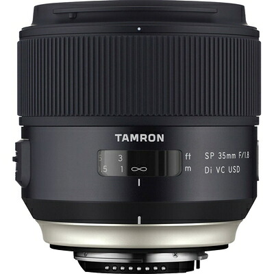 【中古】 Tamron AFF012N-700 SP 35mm F/1.8 Di VC USD (モデル F012) Nikon用。