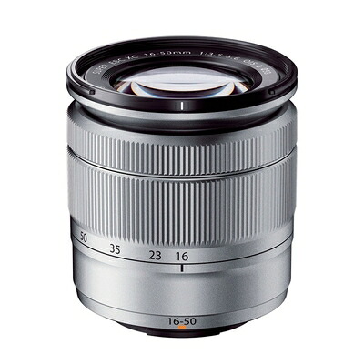 【中古】 富士フイルム(FUJIFILM) 標準ズームレンズ XC16-50mmF3.5-5.6 OIS II S シルバー