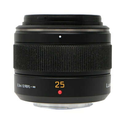【中古】 Panasonic LEICA DG SUMMILUX 25mm/F1.4 ASPH. H-X025